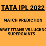 Gujarat Titans Vs Lucknow Super Giants